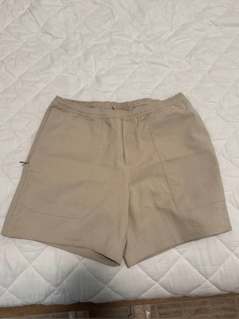 lululemon athletica Men's Khaki/Tan Stretch Shorts